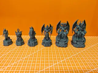Chess Set ~ Heaven and Hell ~ Demons