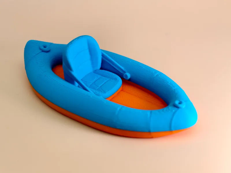 【浴缸玩具】可以浮在水上的皮划艇
