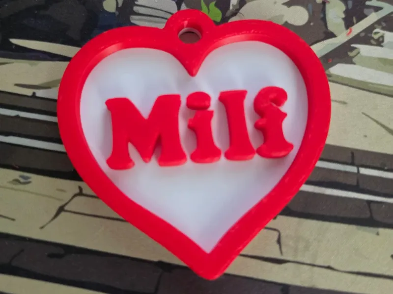 Milf Mom Keychain