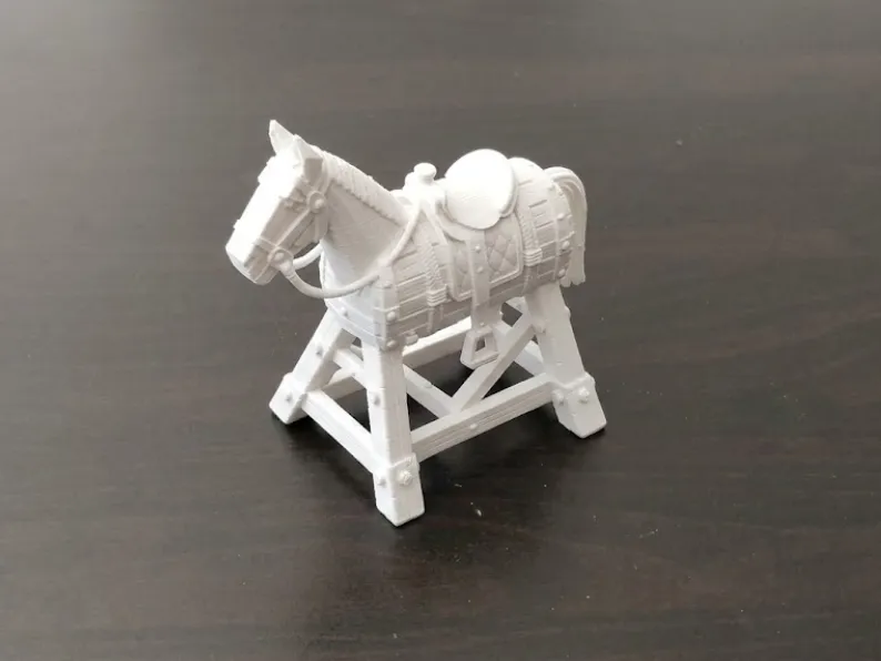 Medieval Training Horse – Wooden Knight Training Dummy