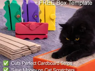 Kitty Cutter v2 - Cardboard Cutter for Cat Scratchers