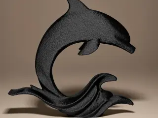 Dolphin Decor Figurine