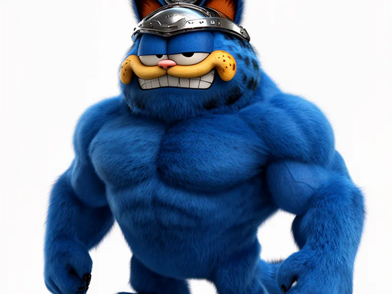 Garfield Beast Ring Figure