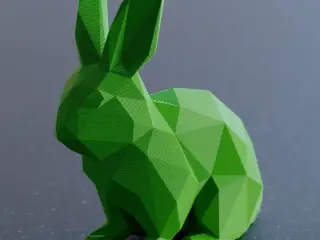 Cute Low Poly Rabbit