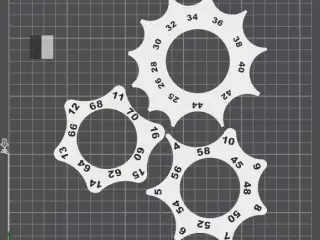 Universal Fillet gauge tool (internal and external)