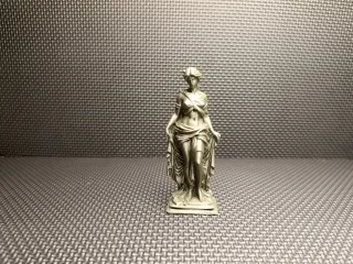 Classical Muse – Elegant Drapery Statue