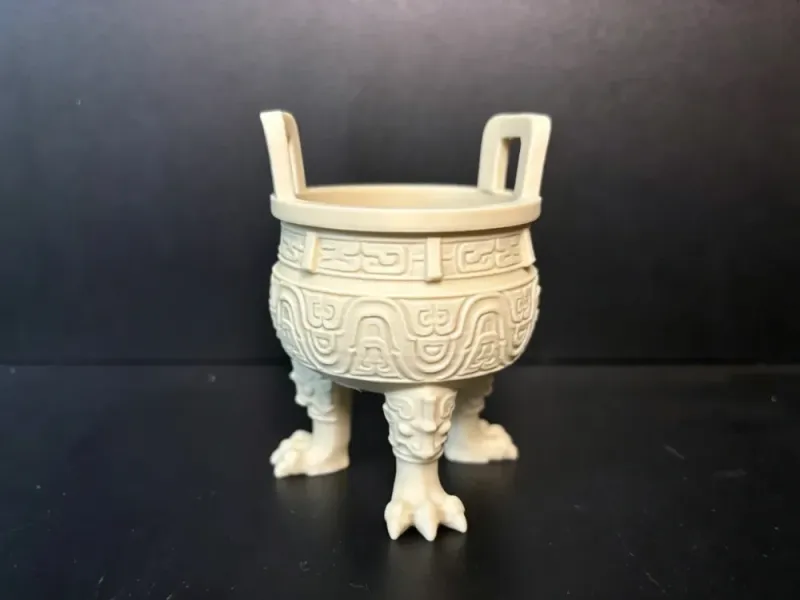 Depozitare în tripod de bronz