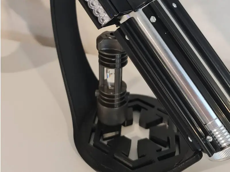 Sith lightsaber display stand