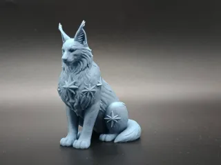 Mystic Star Astral Ornamental Lynx