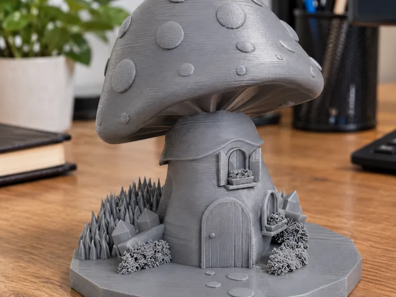Modulair Paddenstoelhuis Model