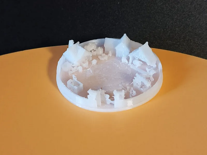 Medieval Village Courtyard Display Base