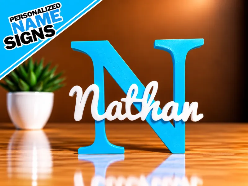 3D-Namensschild - Nathan