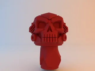 skull Valve caps