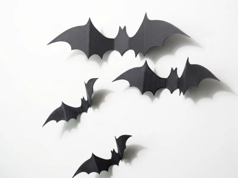 Bat Decorations - Halloween (two kinds)
