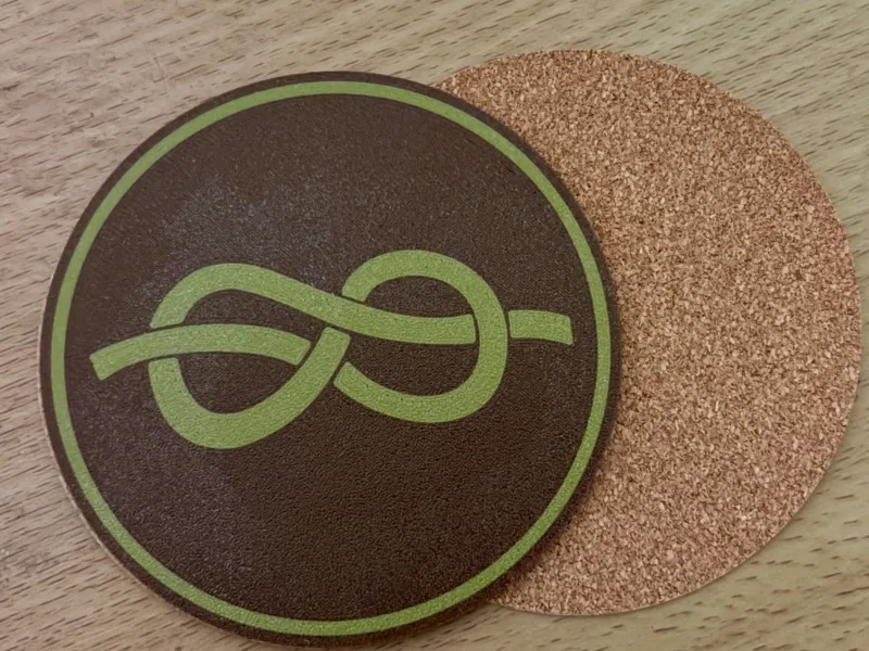 Irish Celtic Sailor's Knot Coaster