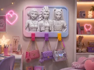 Kpop hook for keys & bags