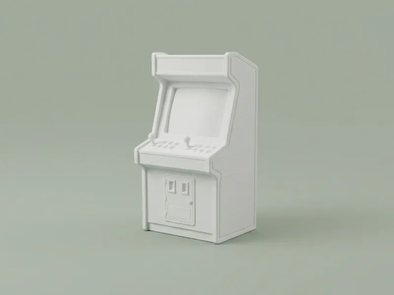 Retro Arcade Machine – Classic Gaming Cabinet