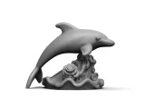 Dolphin sculpture-0