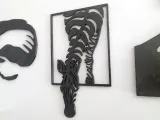 Zebra. Wall panel-0