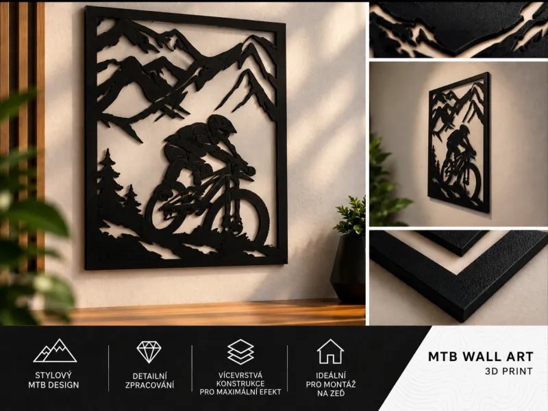 MountBike WallArt