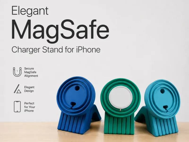 Support de chargeur MagSafe élégant pour iPhone