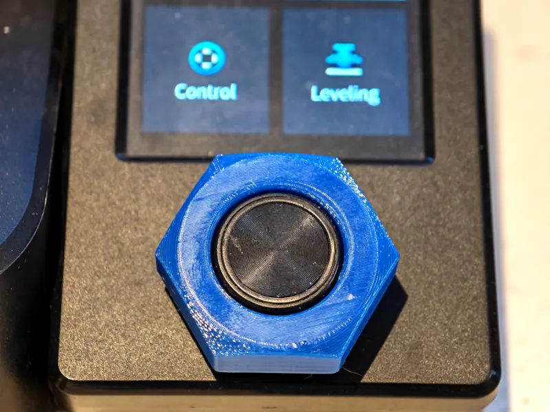 Ender 3 V3 SE Knob Nut | Chunky Hex Cover, Push-On, No Tools