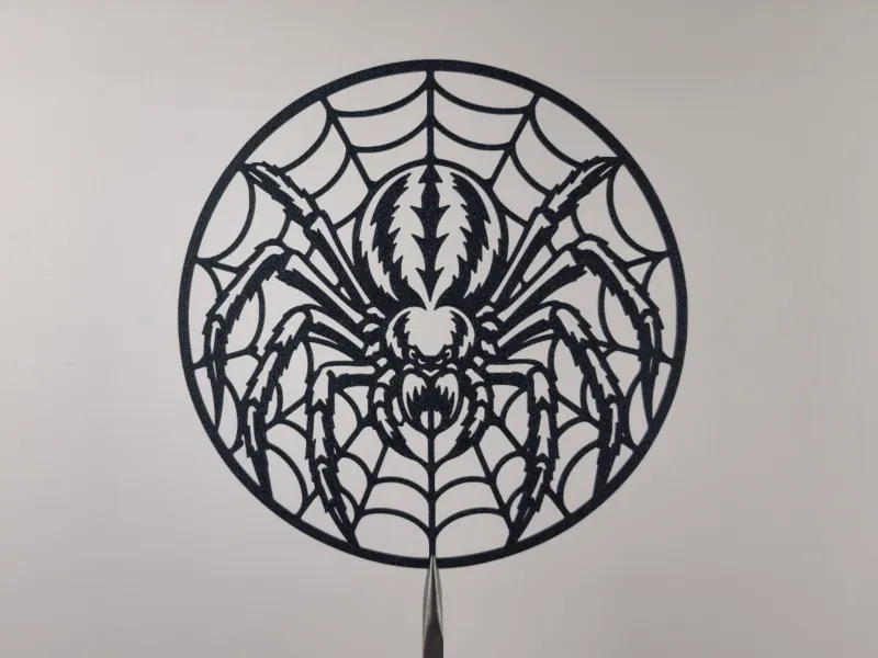 Spinnennetz-Wandkunst