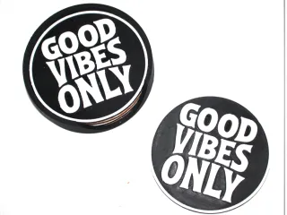 Good Vibes Only Coasters