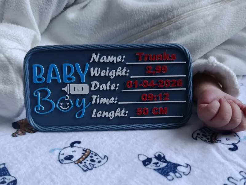 Baby Plaque