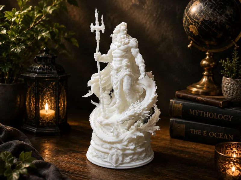 Poseidon – God of the Sea Statue