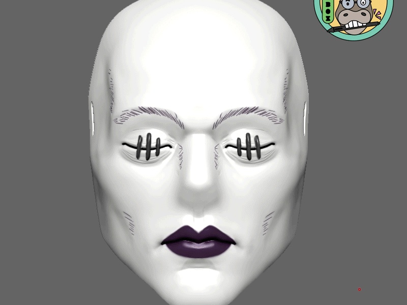 Hiromi Higuruma _ Judgeman Cosplay Mask_ JUJUTSU KAISEN