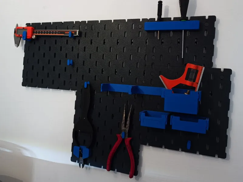 IKEA Skadis completo | Tablero + Accesorios