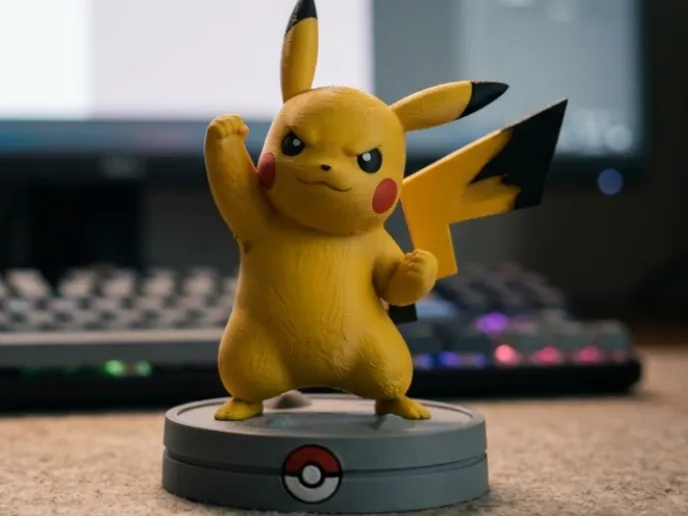 Pikachu Trionfante - Pronto da Dipingere