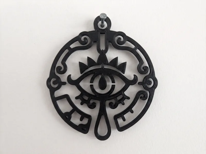 Sheikah Eye Wall Art - Legend Of Zelda Decor