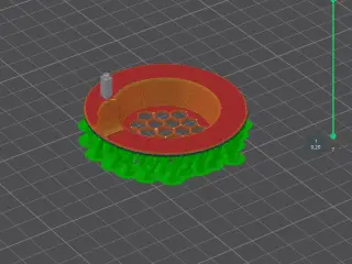 Sink Drain Cover - with Handle