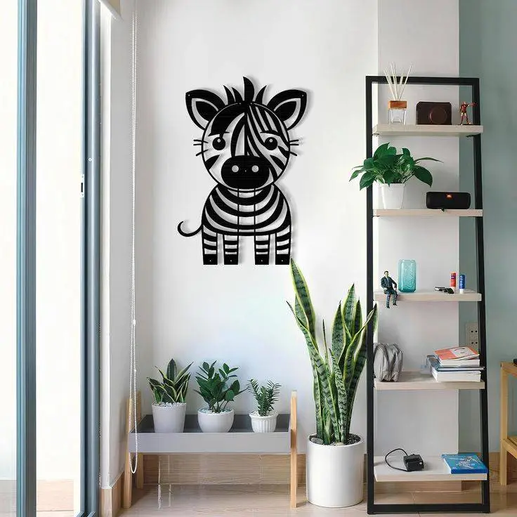 WallArt Baby Zebra 001