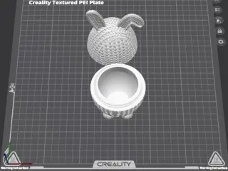 Knitted Easter Egg Gift Box