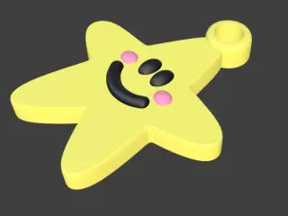 Star Keychain V1 / Bag Charm / Cute Accessory