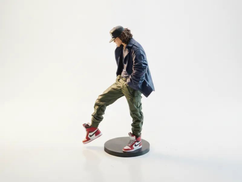 Street MJ Dancing Figurine Street Style 3D Printable