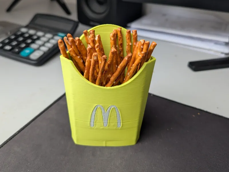 Pommes gehen immer! – Die kultige McDonals Pommes-Verpackung