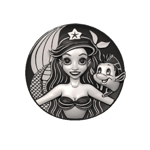 Little Mermaid wall decoration