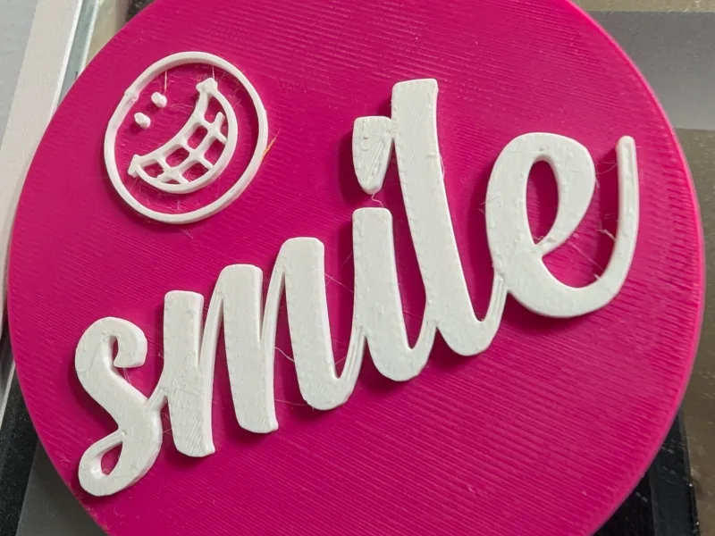 Smile Reminder Sign