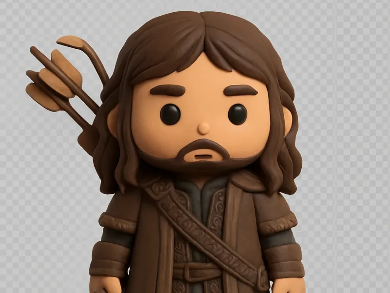 mini Kili from the hobbit movies