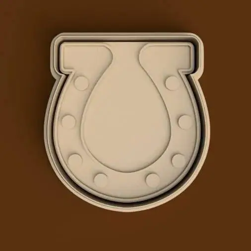 horseshoe cutter + stamp