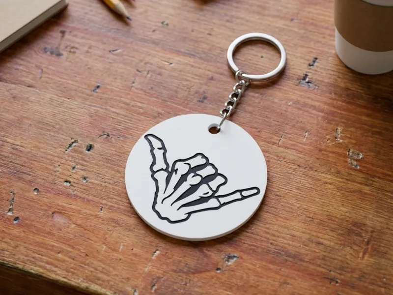 Keychain Huesitos OK