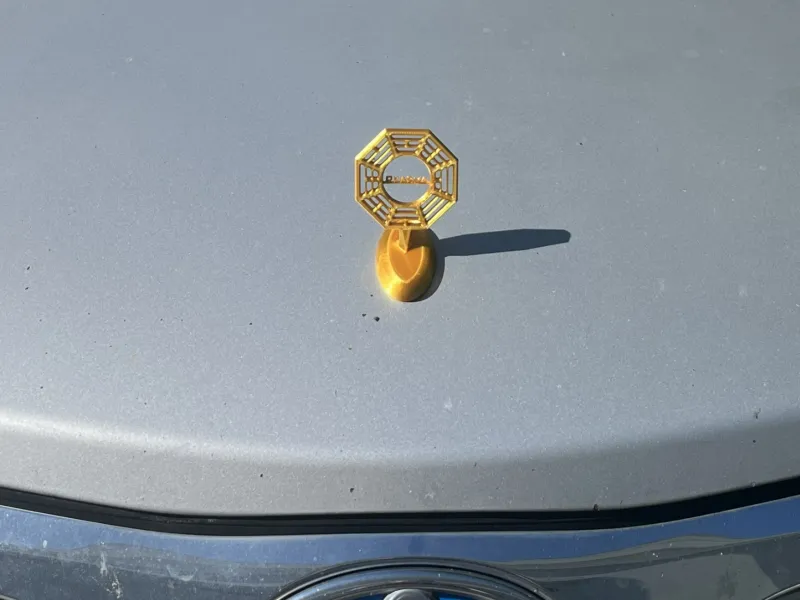 Dharma/Lost Inspired Hood Ornament
