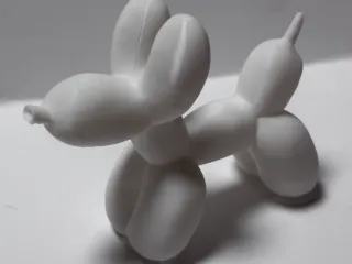 Balloon dog figurine