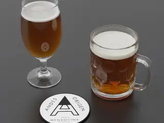 Andes Origen Negra Coaster - Apoyavasos