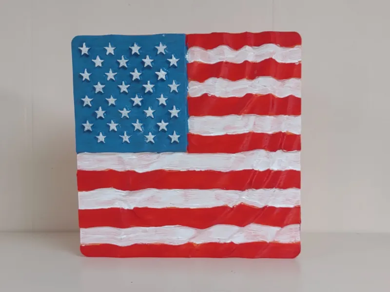 Hitch Receiver Cover- Stars and Stripes