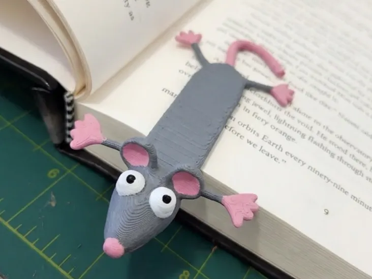 Squashed Rat Bookmark